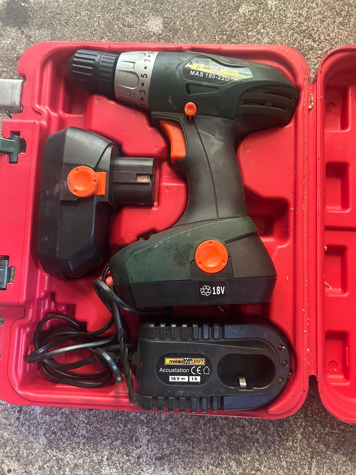 Meisier craft accuboormachine 15€ af te halen, Doe-het-zelf en Verbouw, Ophalen, Zo goed als nieuw, Boormachine