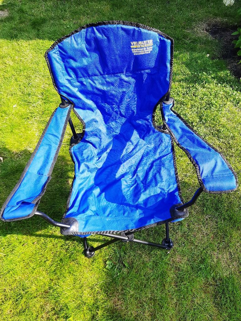 Vrijbuiter camping/ visstoel. 3x, Ophalen, Gebruikt, Campingstoel