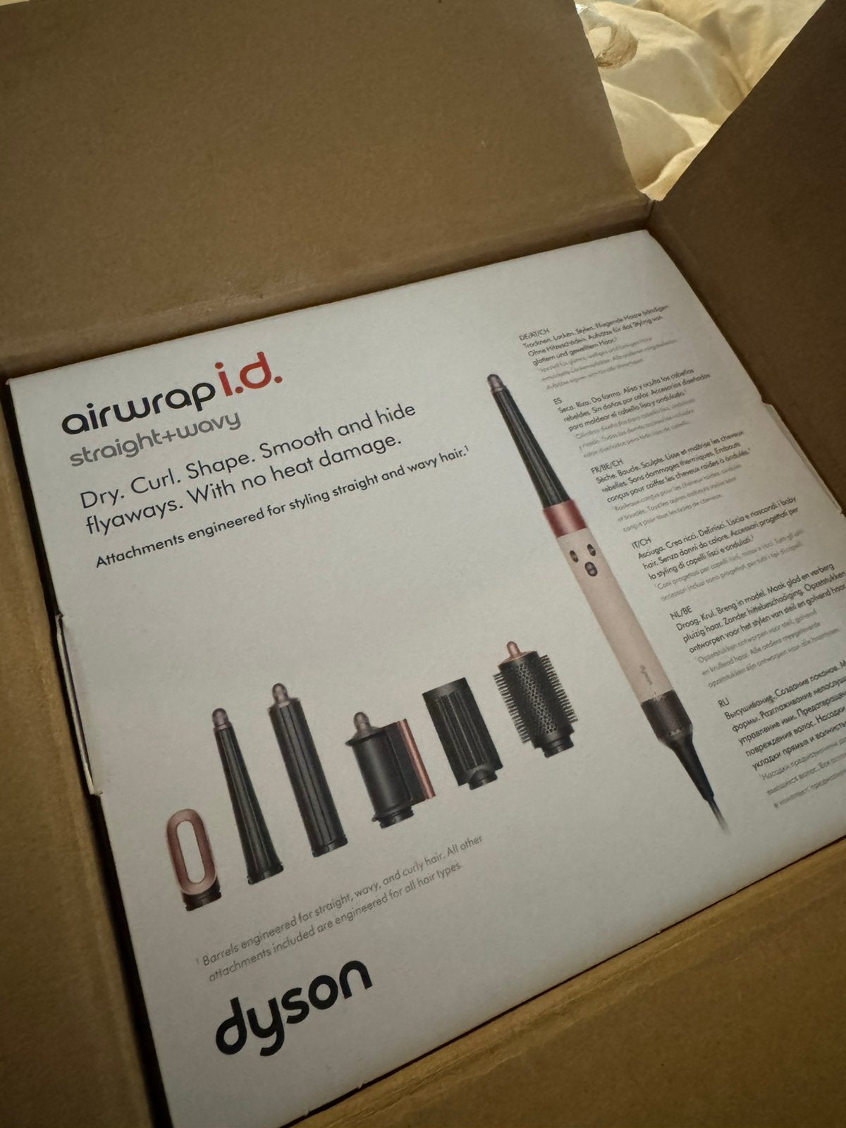 Dyson airwrap, Ophalen of Verzenden, Nieuw, Föhn of Haardroger