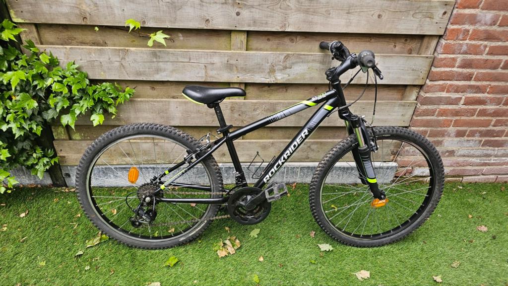 Rockrider st500, Fietsen en Brommers, Fietsen | Mountainbikes en ATB, Gebruikt, Velgrem, Ophalen, Overige merken