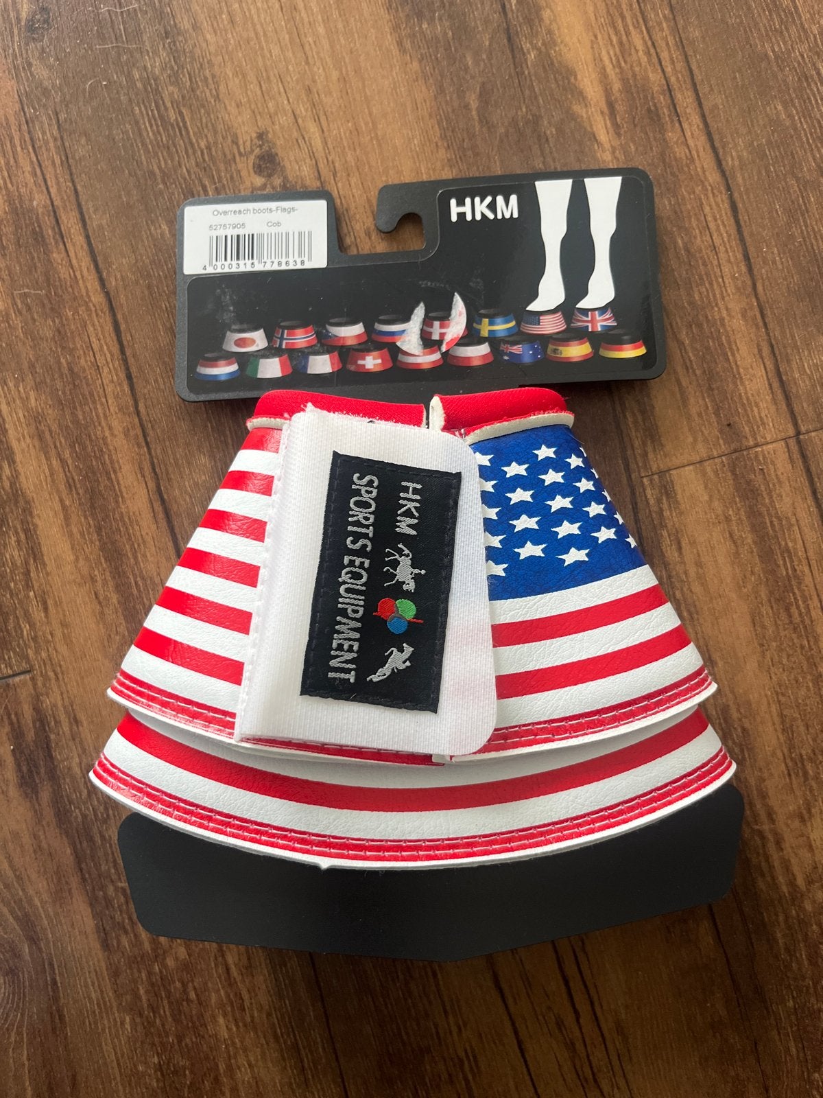 HKM Springschoenen - Amerikaanse vlag nieuw, Dieren en Toebehoren, Nieuw, Springen, Ophalen of Verzenden, Hoefschoenen