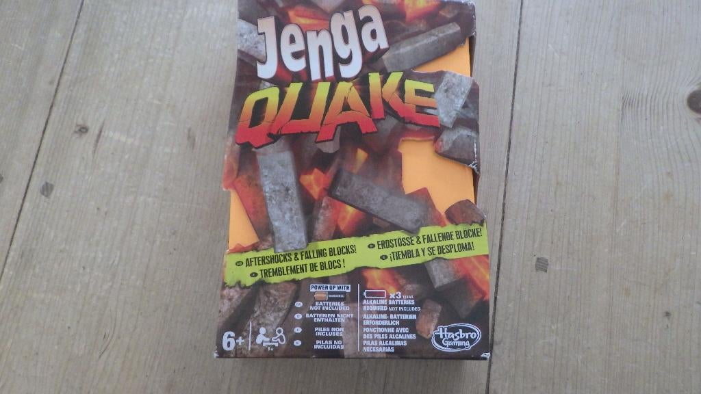 Jenga quake, Ophalen of Verzenden