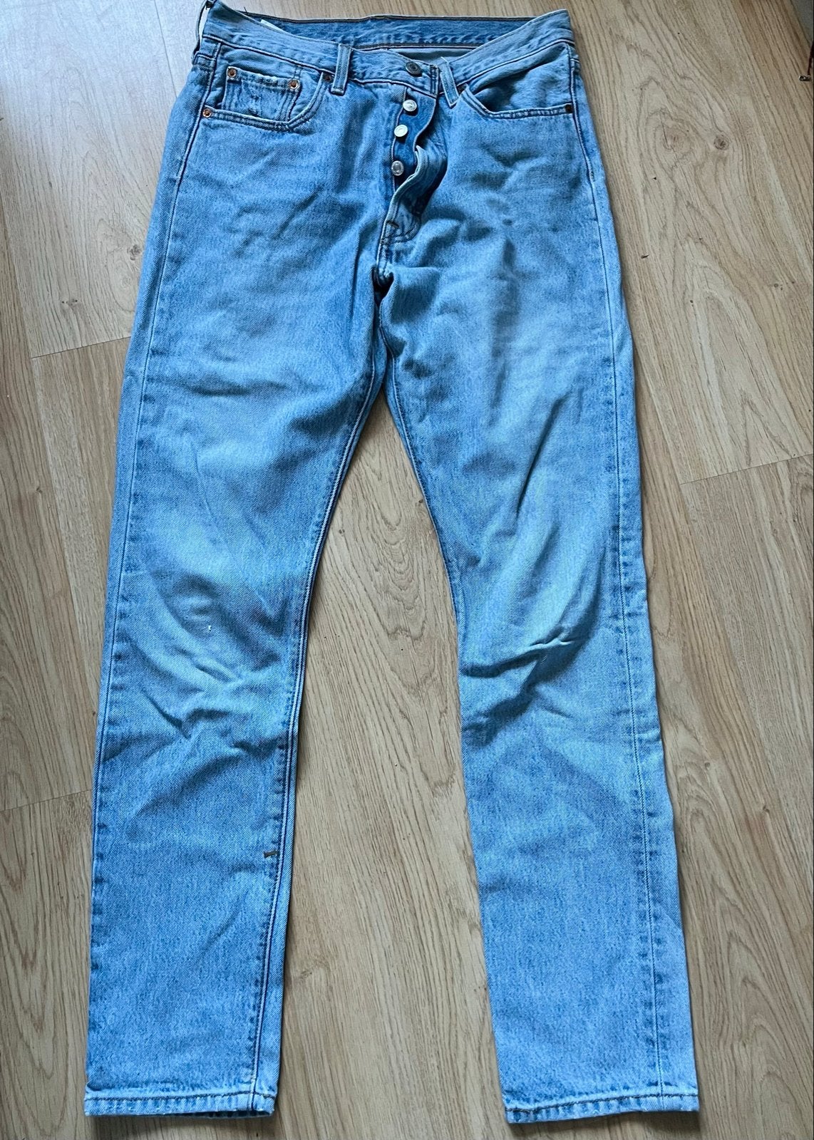 Levis 501xx Straight Jeans W29 L34, Ophalen of Verzenden, Zo goed als nieuw, Blauw