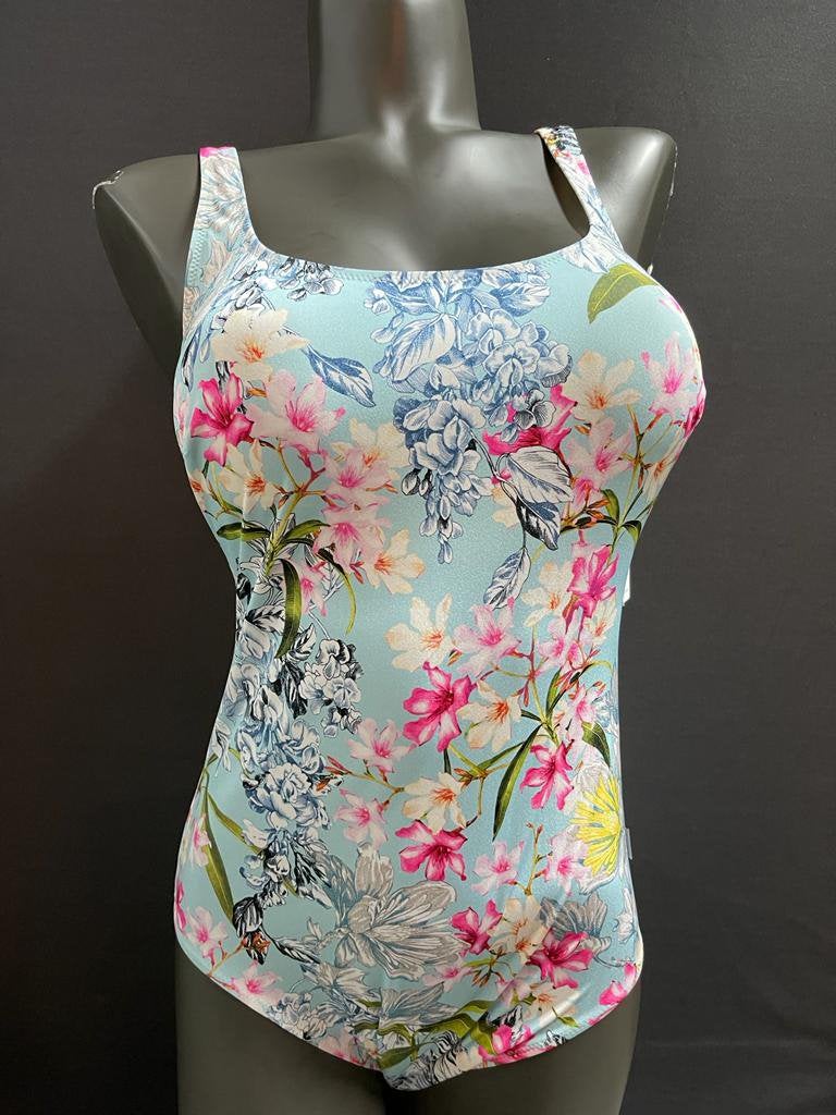 Rosa faia badpak Maat 40f en  44e Model cloe, Verzenden, Zo goed als nieuw, Blauw, Badpak