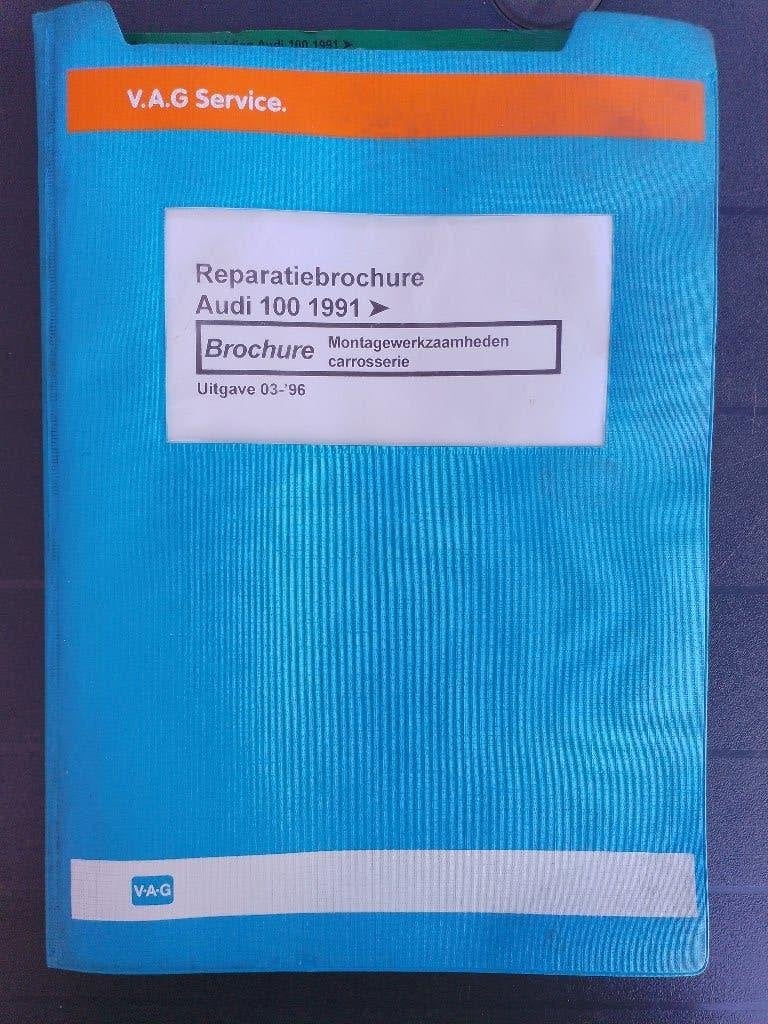 Audi 100 / A6 C4 werkplaatsboek Carrosserie werkzaamheden, Verzenden, Gelezen, Audi