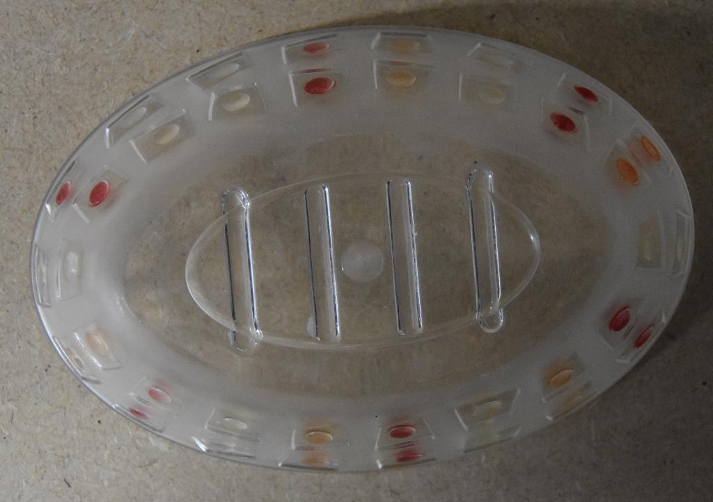 zeepbakje bewaar bakje plastic gekleurd zeep badkamer keuken, Ophalen of Verzenden, Zo goed als nieuw, Wit, Overige typen