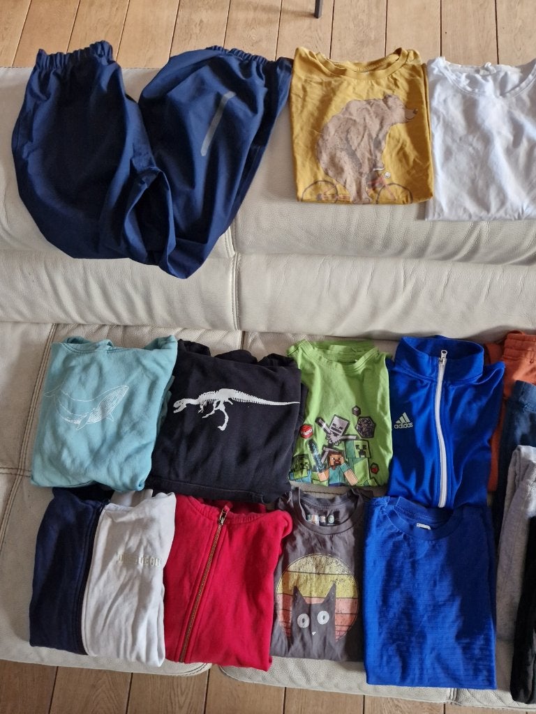 Stapel kinderkleding maat 146/152, Ophalen, Gebruikt, Jongen of Meisje, Overige typen
