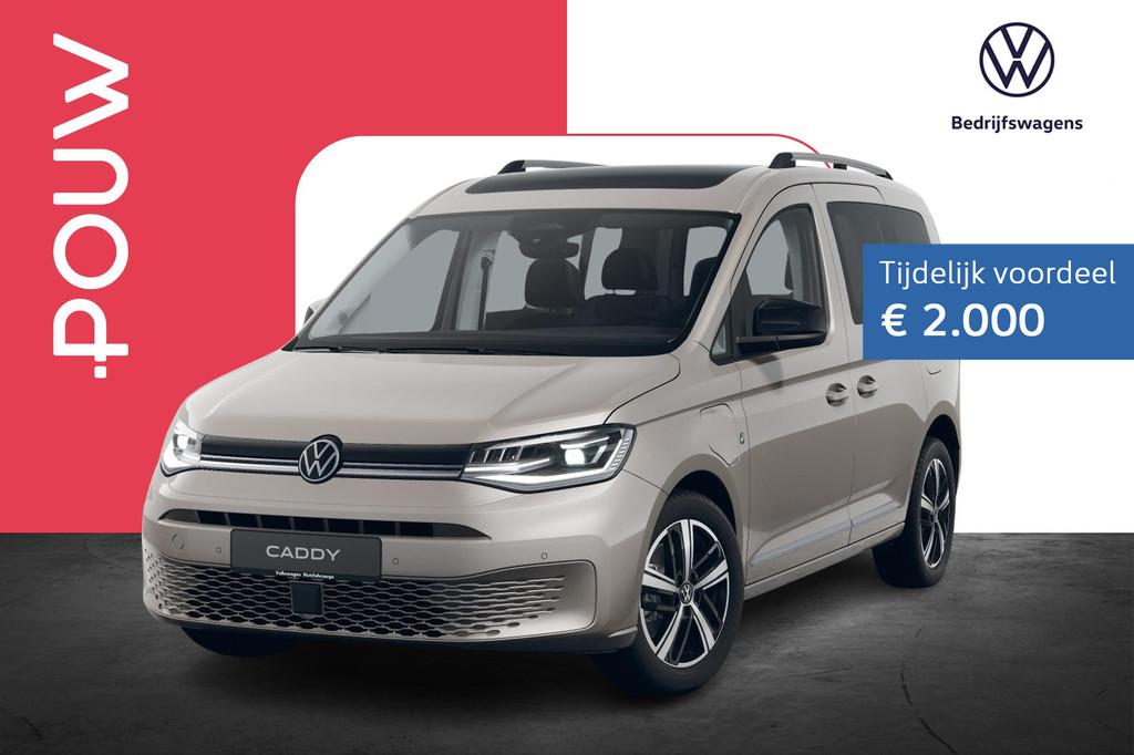 Volkswagen Caddy Kombi 1.5 TSI 150pk Hybride Style | Keyless, Auto's, 12 maanden, 1498 cc, 4 cilinders, 150 min