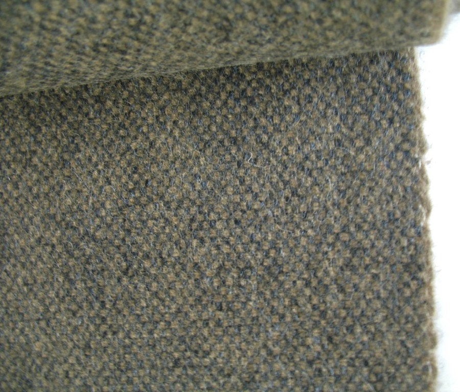 Gudbrandsdalens Amdal 370 grijs+bruin max 5,2 mtr meubelstof, Wol, Meerkleurig, 120 cm of meer, Ophalen of Verzenden