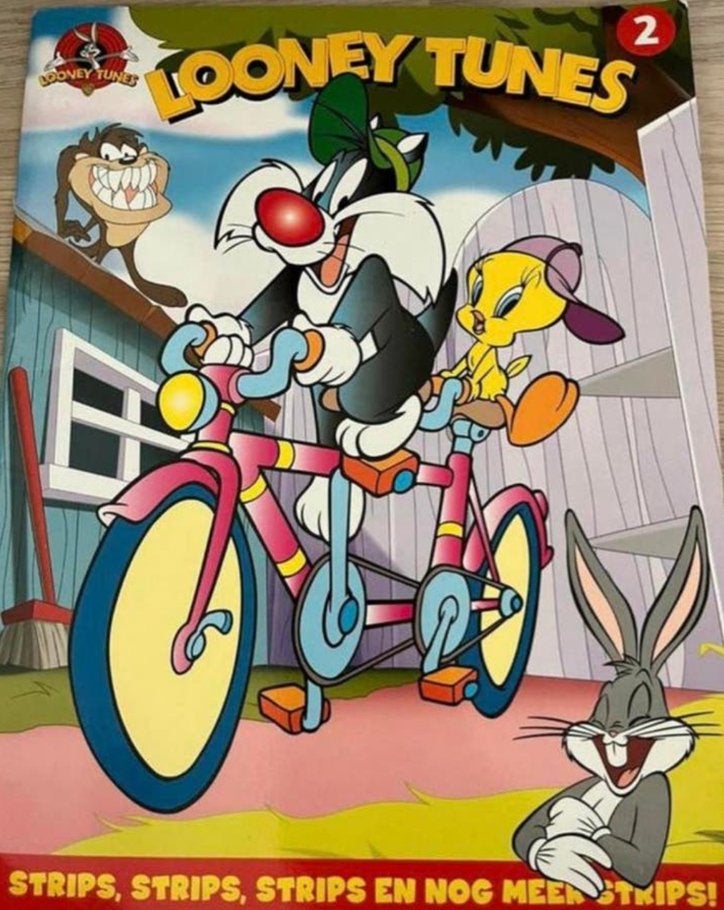 Looney Tunes Stripboek Nr.2 -Sylvester, Tweety en Bugs Bunny, Boeken, Stripboeken, Eén stripboek, Ophalen of Verzenden, Gelezen