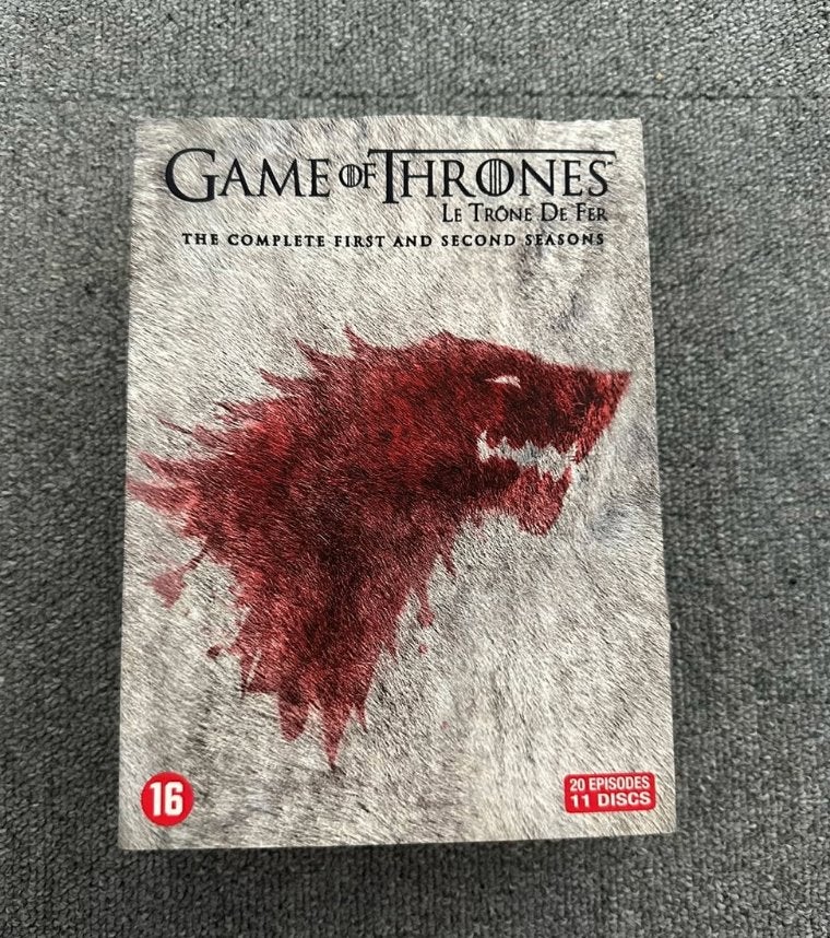 Game of Thrones Seizoen 1 & 2 Boxset (DVD), Vanaf 18 jaar, Gebruikt, Ophalen of Verzenden, Seizoen 1