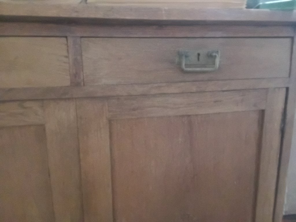 Kastje hout ou derwets, Huis en Inrichting, Ophalen, Gebruikt, 50 tot 100 cm, Minder dan 100 cm