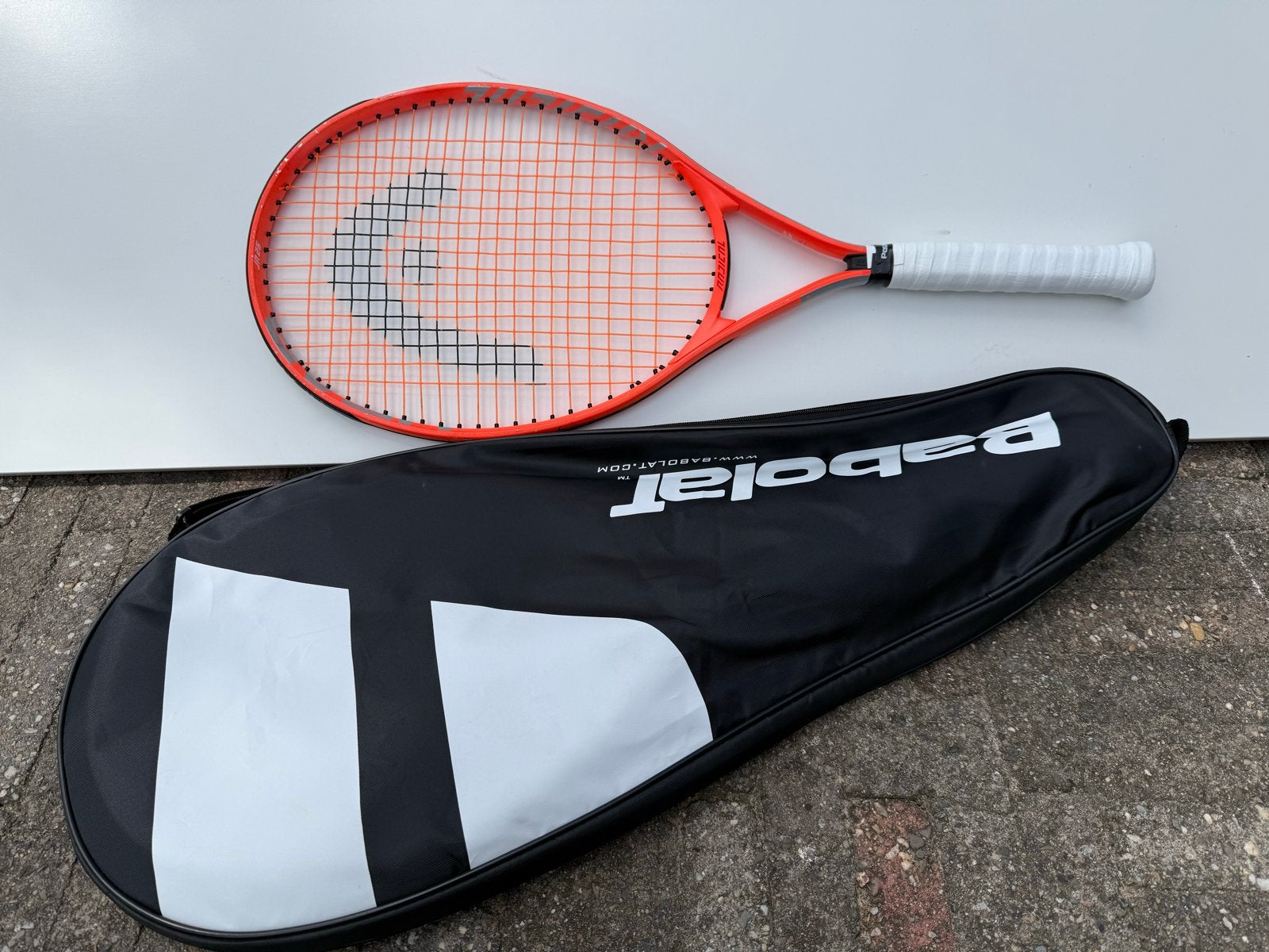 Head Radical JR 26 Tennisracket met Babolat hoes, Sport en Fitness, Tennis, Ophalen, Gebruikt, L0, Head