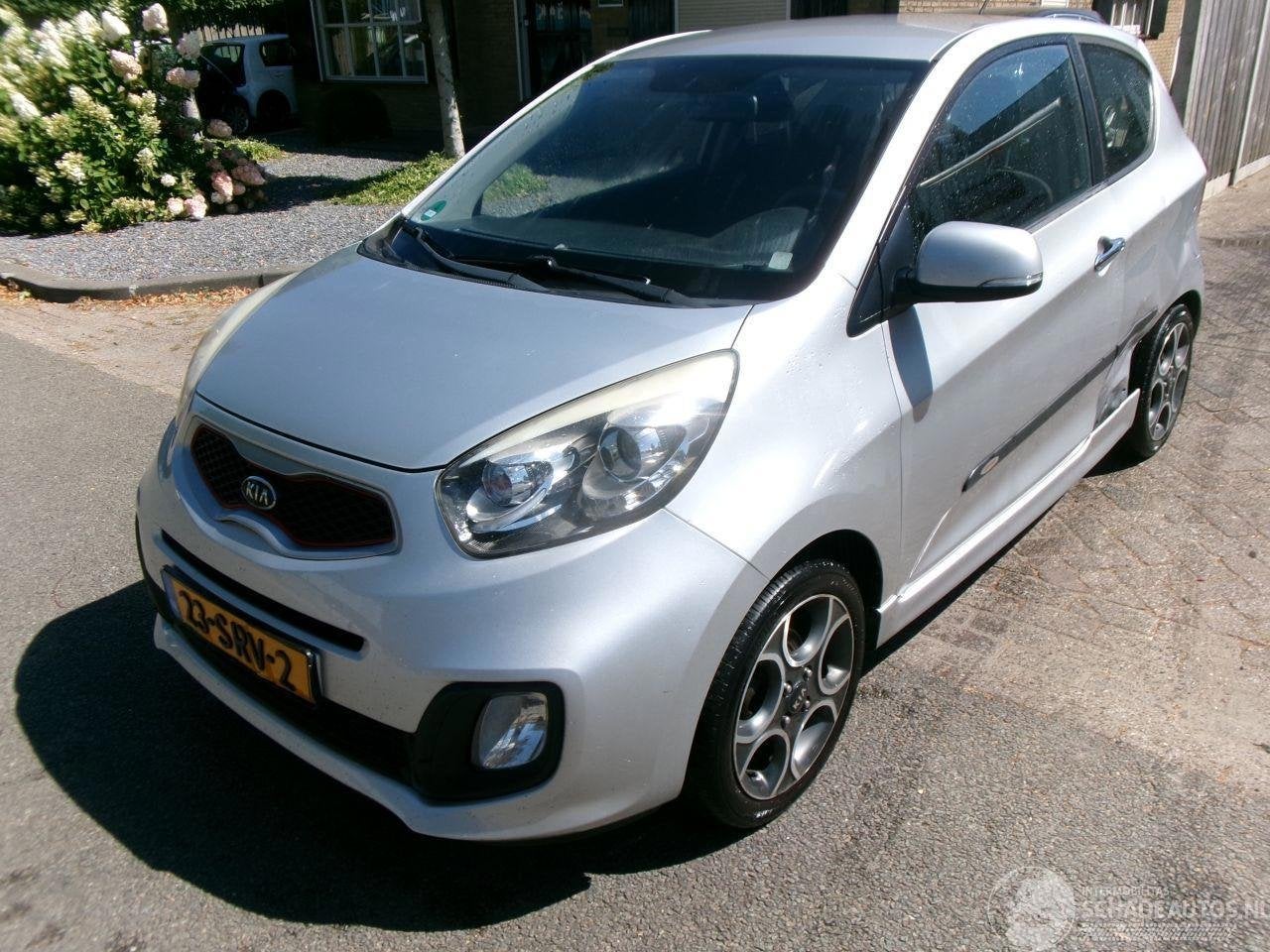 Kia Picanto 1.2 2011 nieuw model, Kia, Handgeschakeld, Zilver of Grijs, Benzine