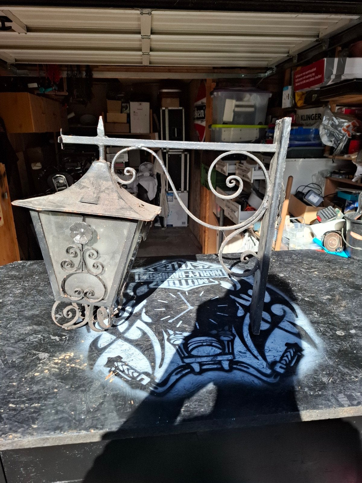 buitenlamp, Tuin en Terras, Ophalen, Gebruikt, Overige typen, Netvoeding