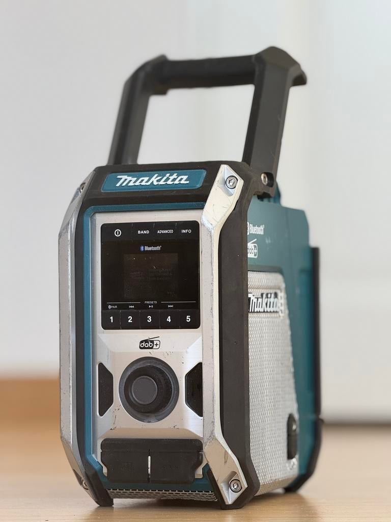 MAKITA DMR115 BOUWRADIO/RADIO LOSSE BODY, Audio, Tv en Foto, Radio's, Ophalen of Verzenden, Zo goed als nieuw, Bouwradio
