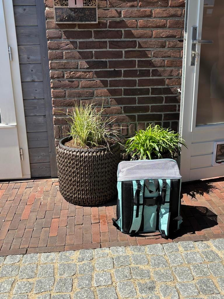 Te koop nieuwe honden fietsmand/rugzak, Ophalen, Nieuw