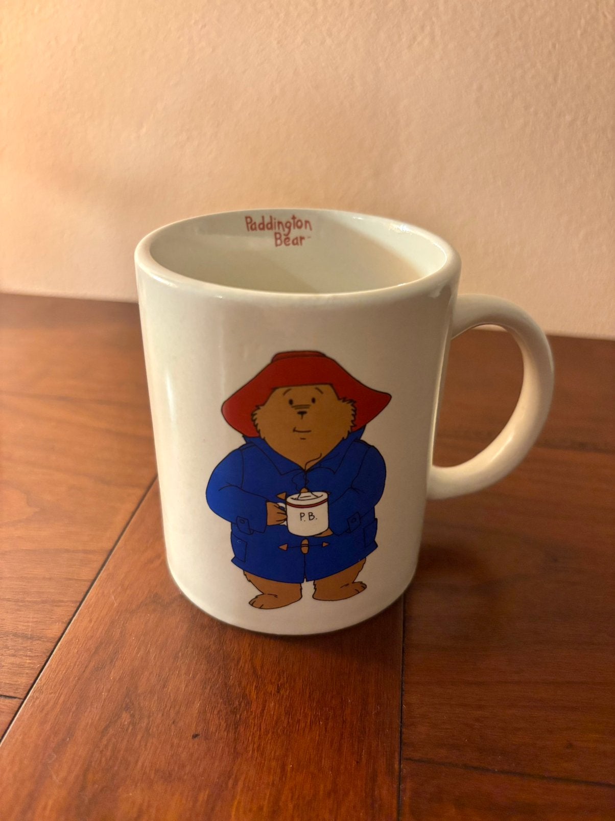 Vintage Paddington Bear mok / beker (2009), Verzenden, Zo goed als nieuw, Overige stijlen, Kop(pen) en/of Schotel(s)