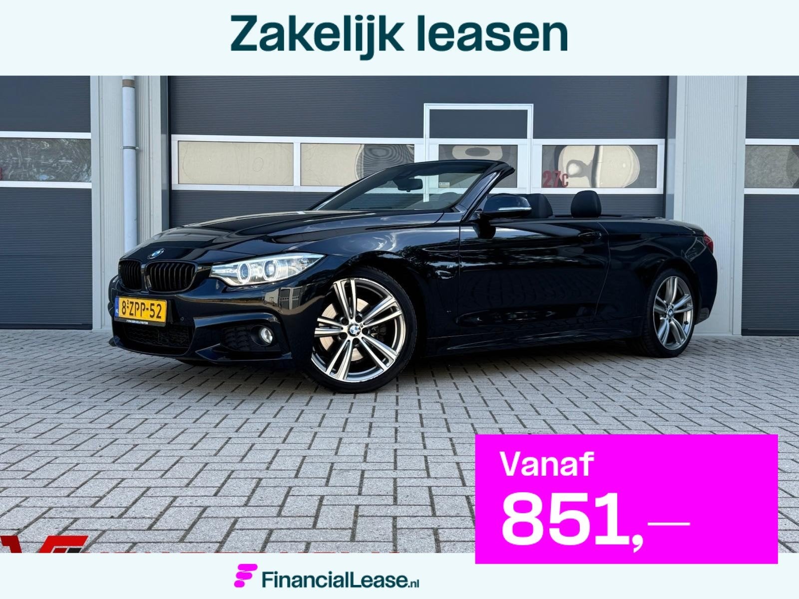 BMW 4-serie Cabrio 428i M Sport | Xenon | Leder | Memory | C, Automaat, 745 kg, Gebruikt, Euro 6