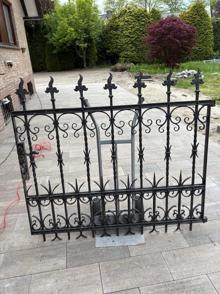 Sierhekwerk, Tuin en Terras, Tuinhekken en Hekwerk, Ophalen of Verzenden, Gebruikt, IJzer, Sierhekwerk