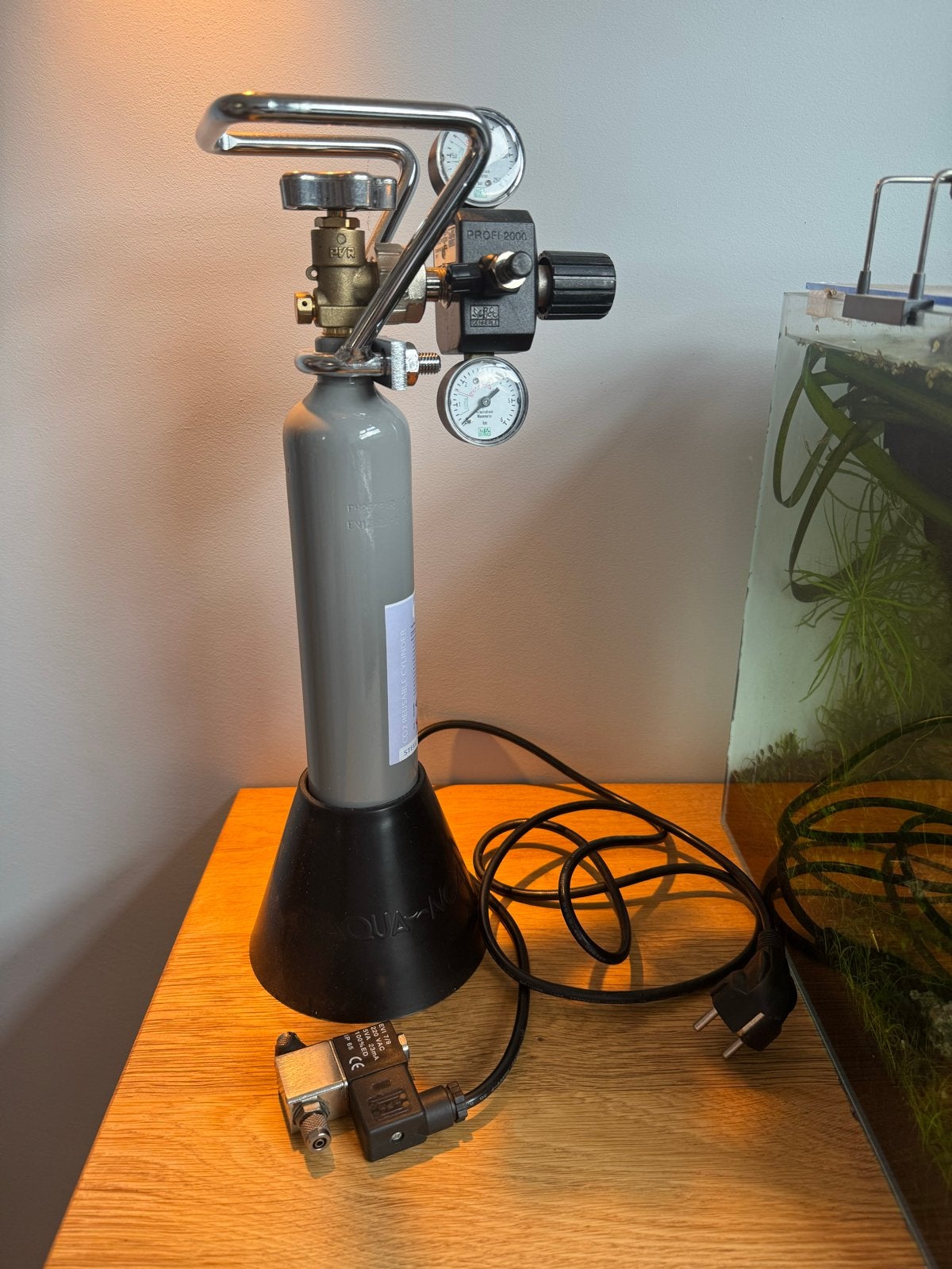 Compleet co2 systemen voor aquarium, Dieren en Toebehoren, Ophalen, Gebruikt, CO₂-systeem, Dennerle
