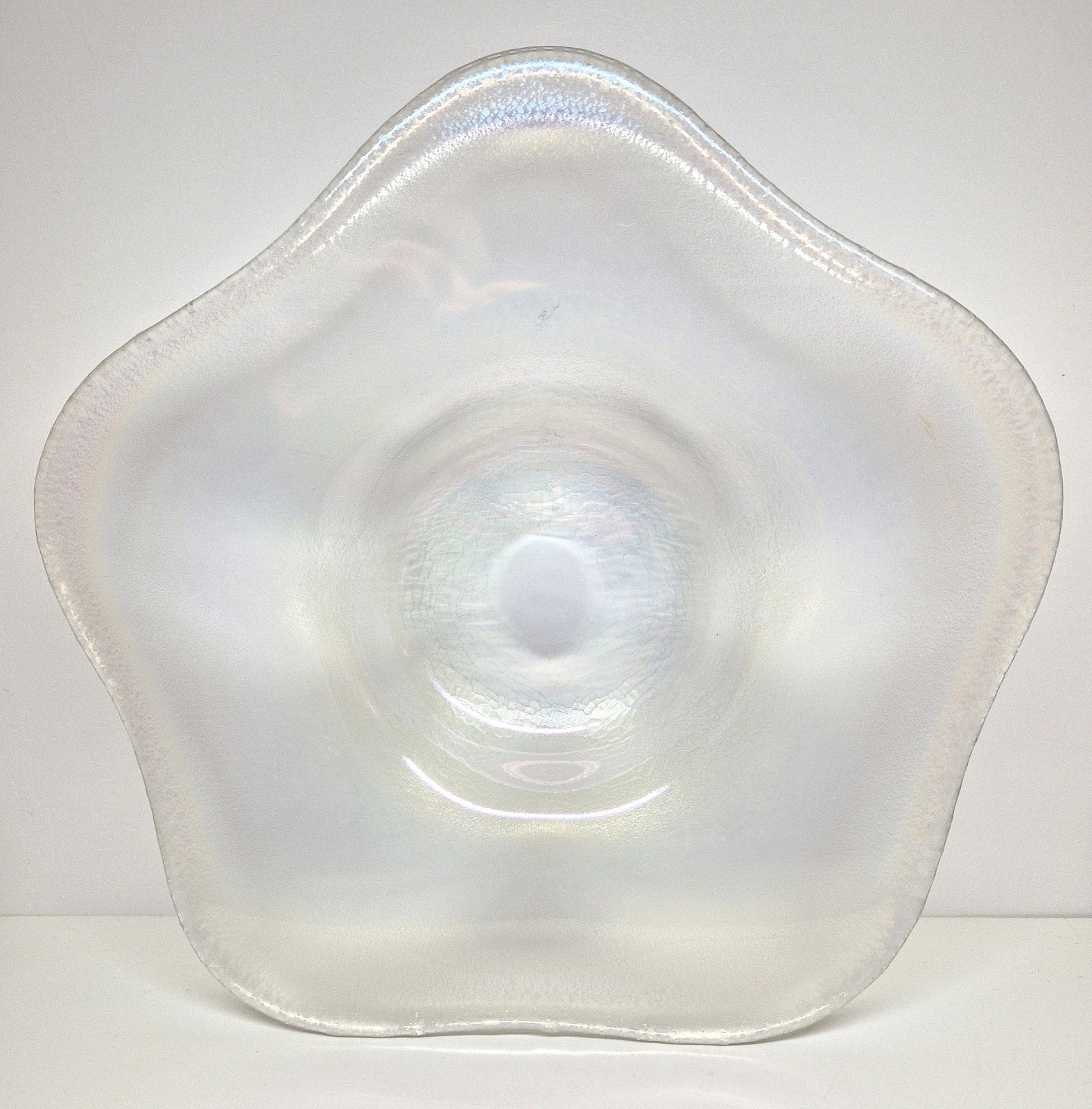 W.J. Rozendaal Kristalunie Maastricht Coquille schaal 1937., Antiek en Kunst, Ophalen of Verzenden