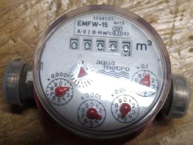 aqua metro emfw15 watermeter, Overige materialen, Overige typen, Nieuw, Ophalen of Verzenden