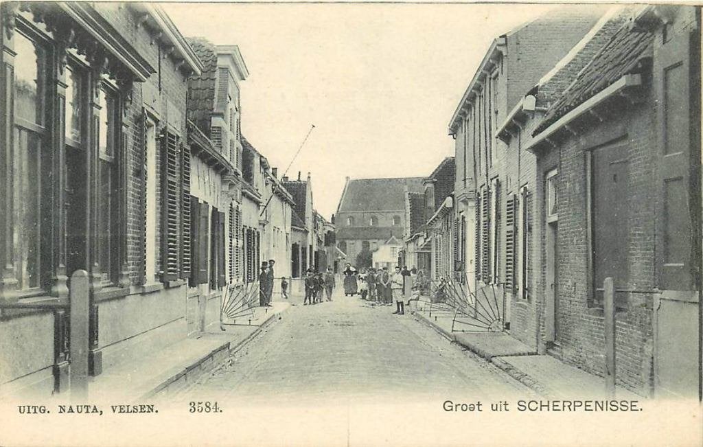 388-418-045 Scherpenisse, Verzenden, Voor 1920, Zeeland