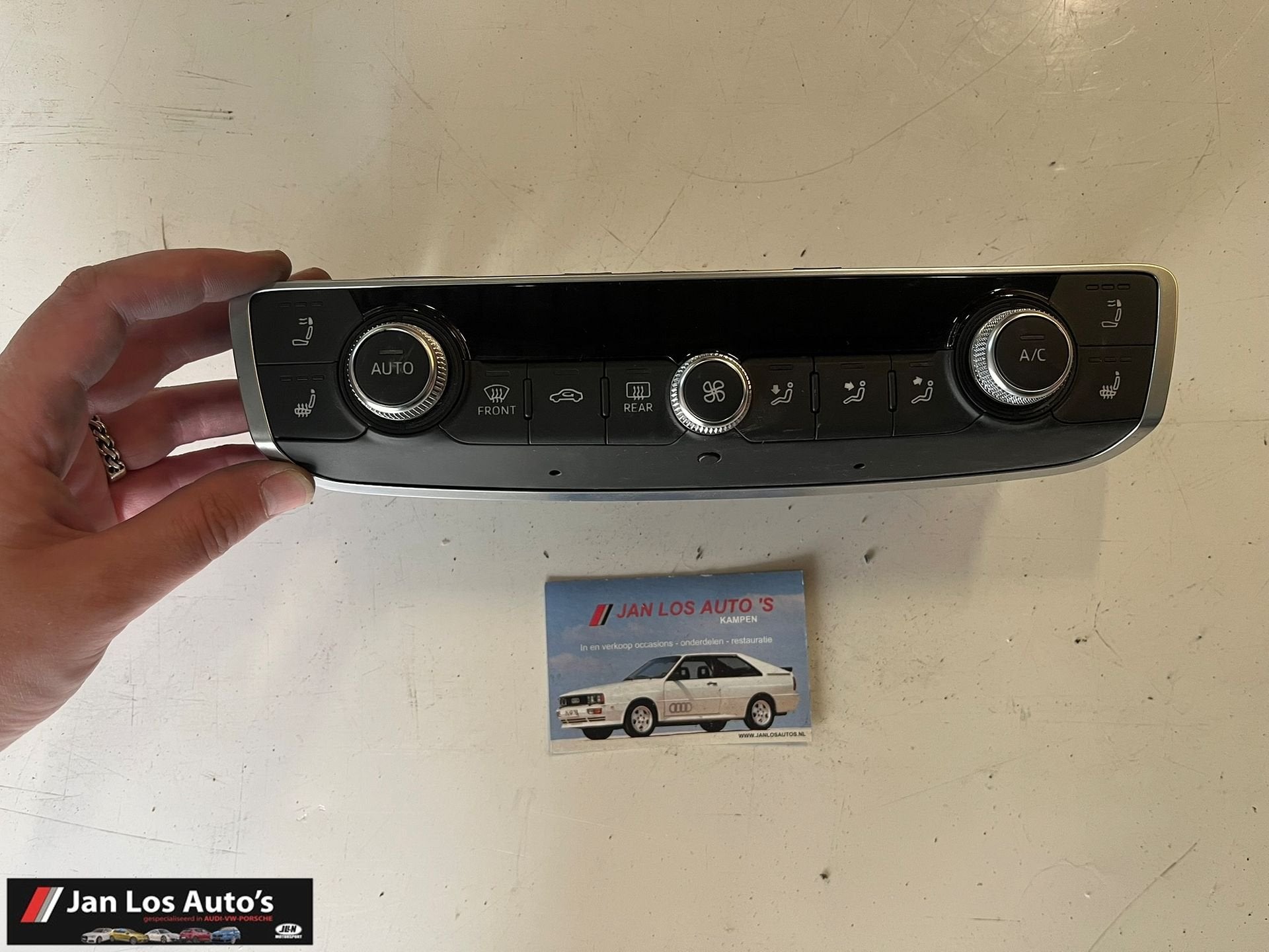 ECC paneel Climate control nekverwarming Audi A3 8V0820043B, Auto-onderdelen, Gebruikt, -, -, -