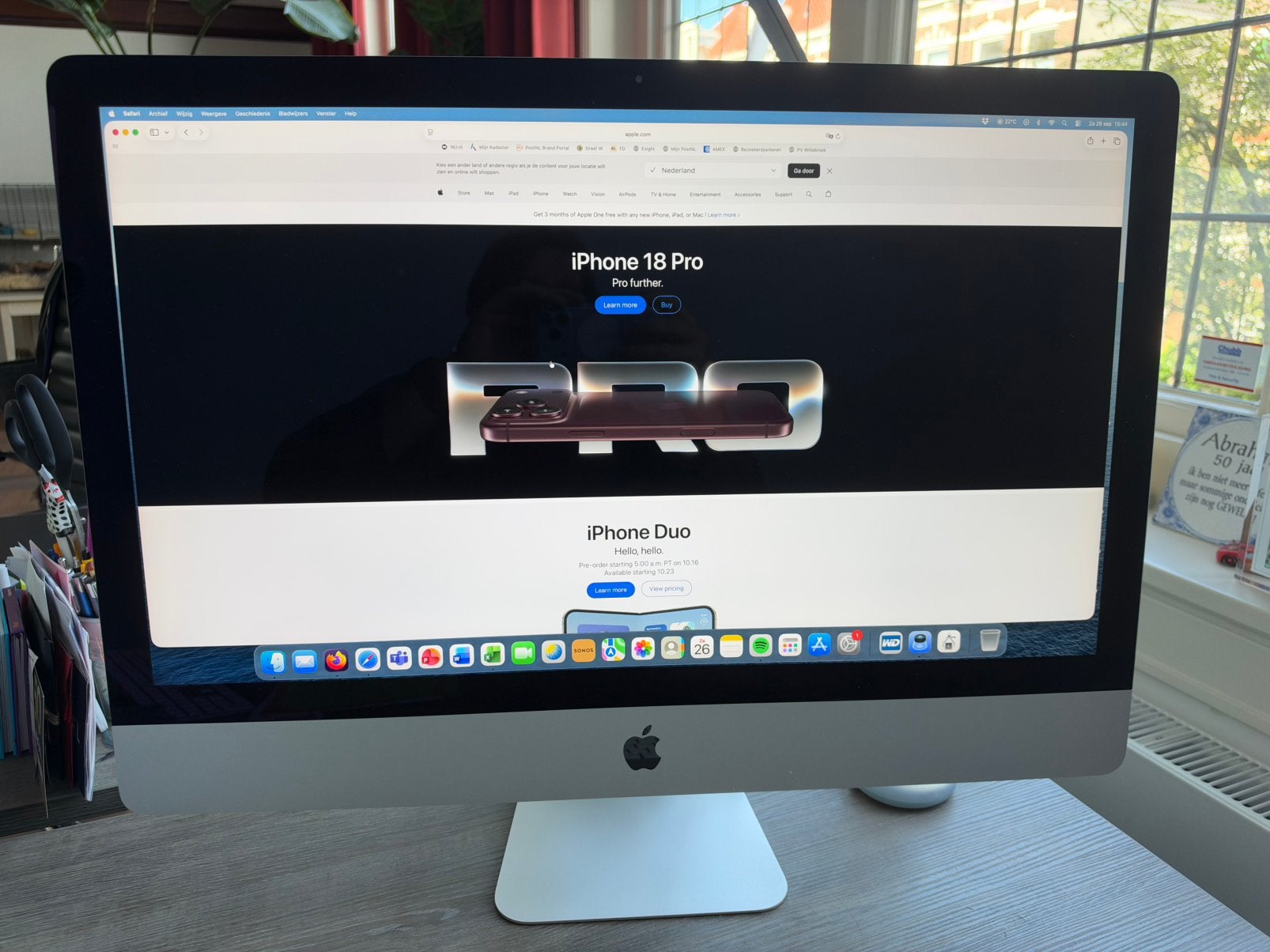 Apple iMac 27” 5K Retina 2020 – i9 10-core – 1TB SSD l, Ophalen, Gebruikt, SSD, IMac