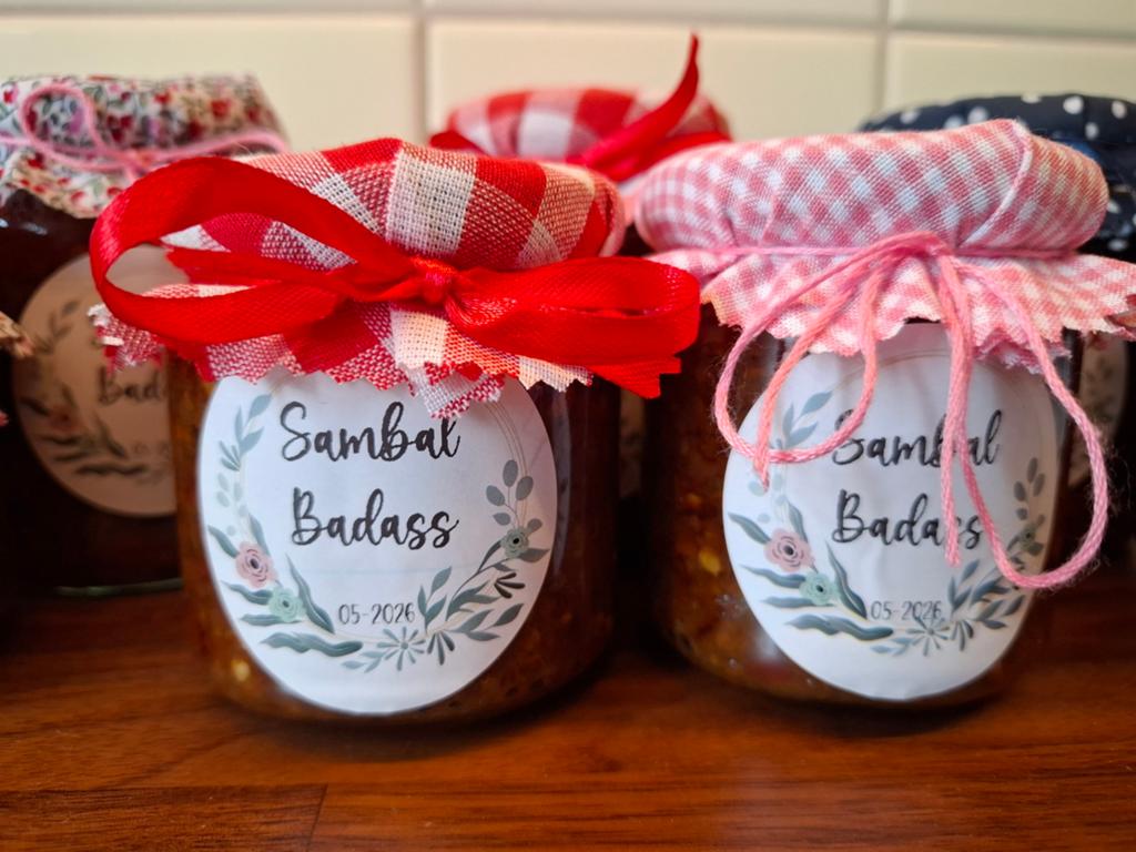 Zelfgemaakte Sambal Badass, Diversen, Levensmiddelen, Verzenden