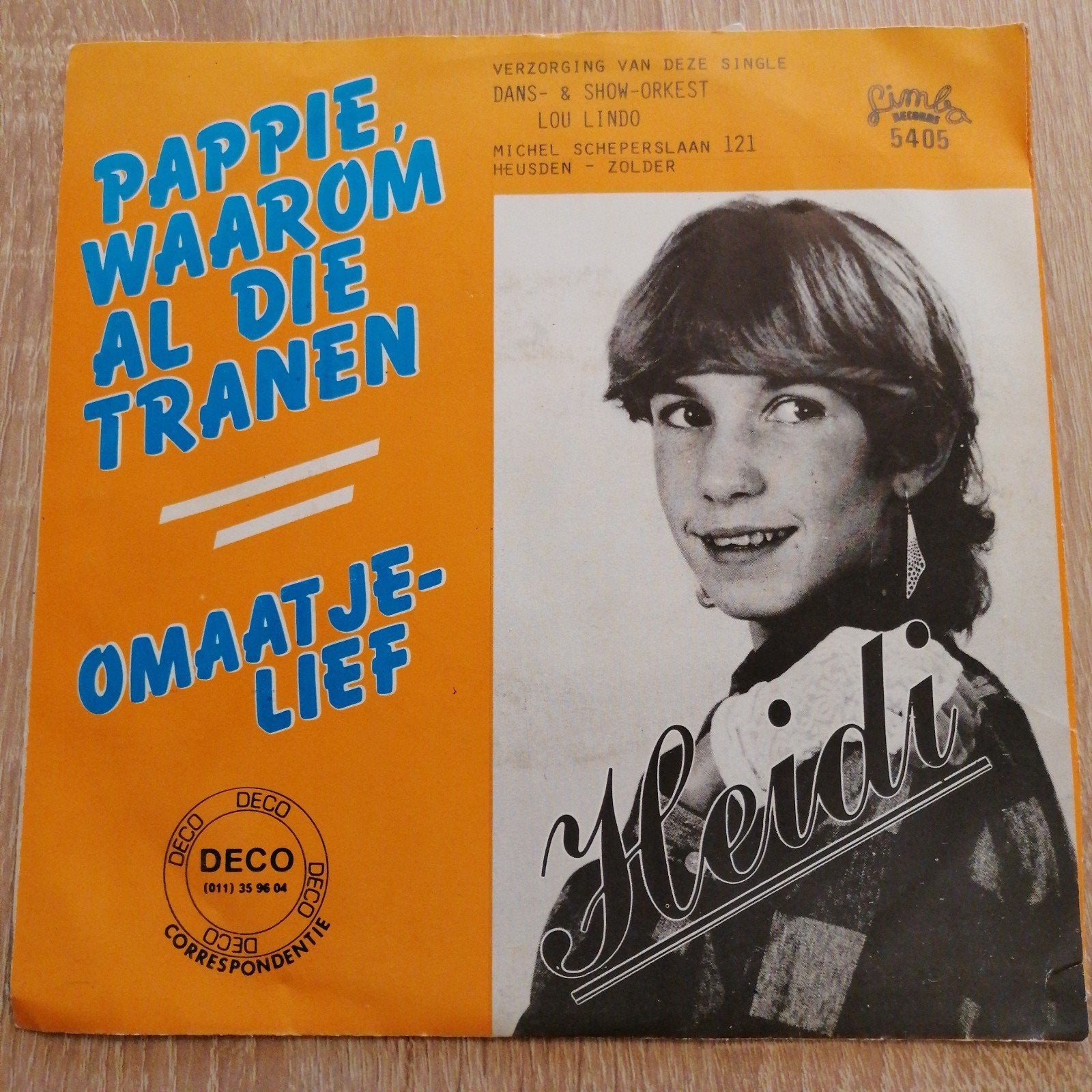 heidi/pappie waarom die tranen, Cd's en Dvd's, Ophalen of Verzenden, Gebruikt, Overige formaten, Levenslied of Smartlap