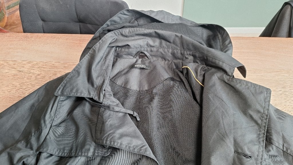 Regenjas, trenchcoat, zwart, maat 36, Kleding | Dames, Ophalen, Zwart, Esmara, Zo goed als nieuw