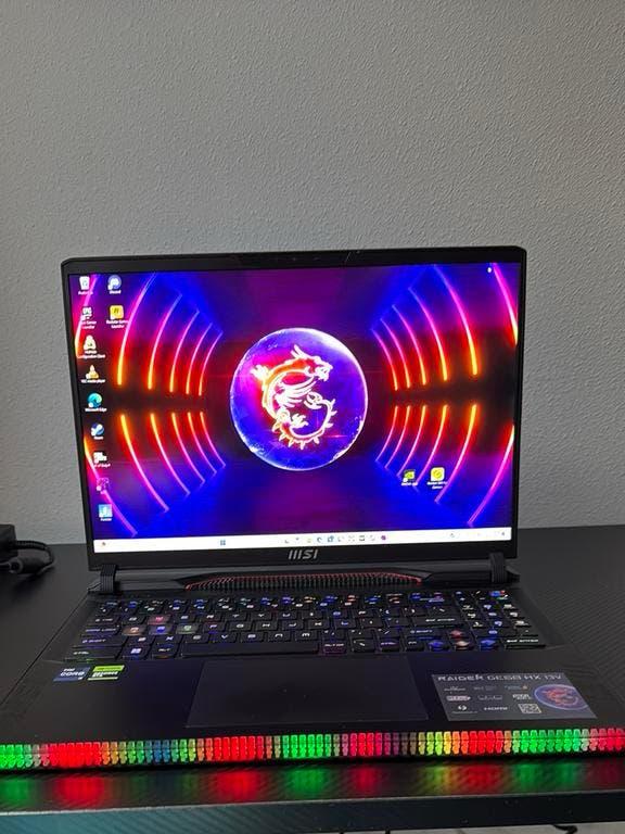MSI RAIDER GE68HX 13VG-084NL-GAMING LAPTOP-16 INCH-240 HZ, Computers en Software, Desktop Pc's, Zo goed als nieuw, 4 Ghz of meer
