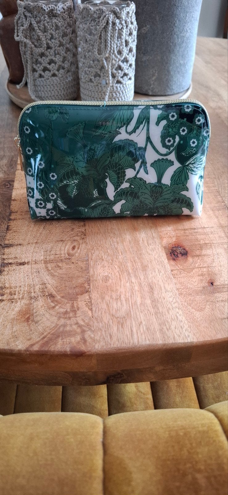 Kleine Ted Baker toilettas - Ongebruikt, Ophalen, Nieuw, Groen, Dame