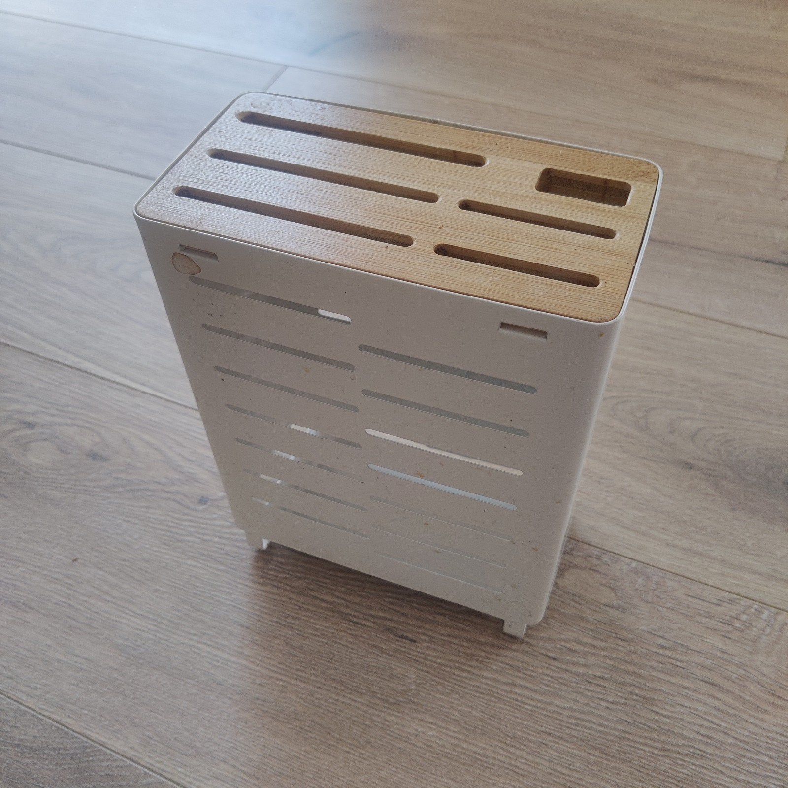 IKEA messenblok - wit met bamboe, Ophalen, Hout, IKEA, Wit