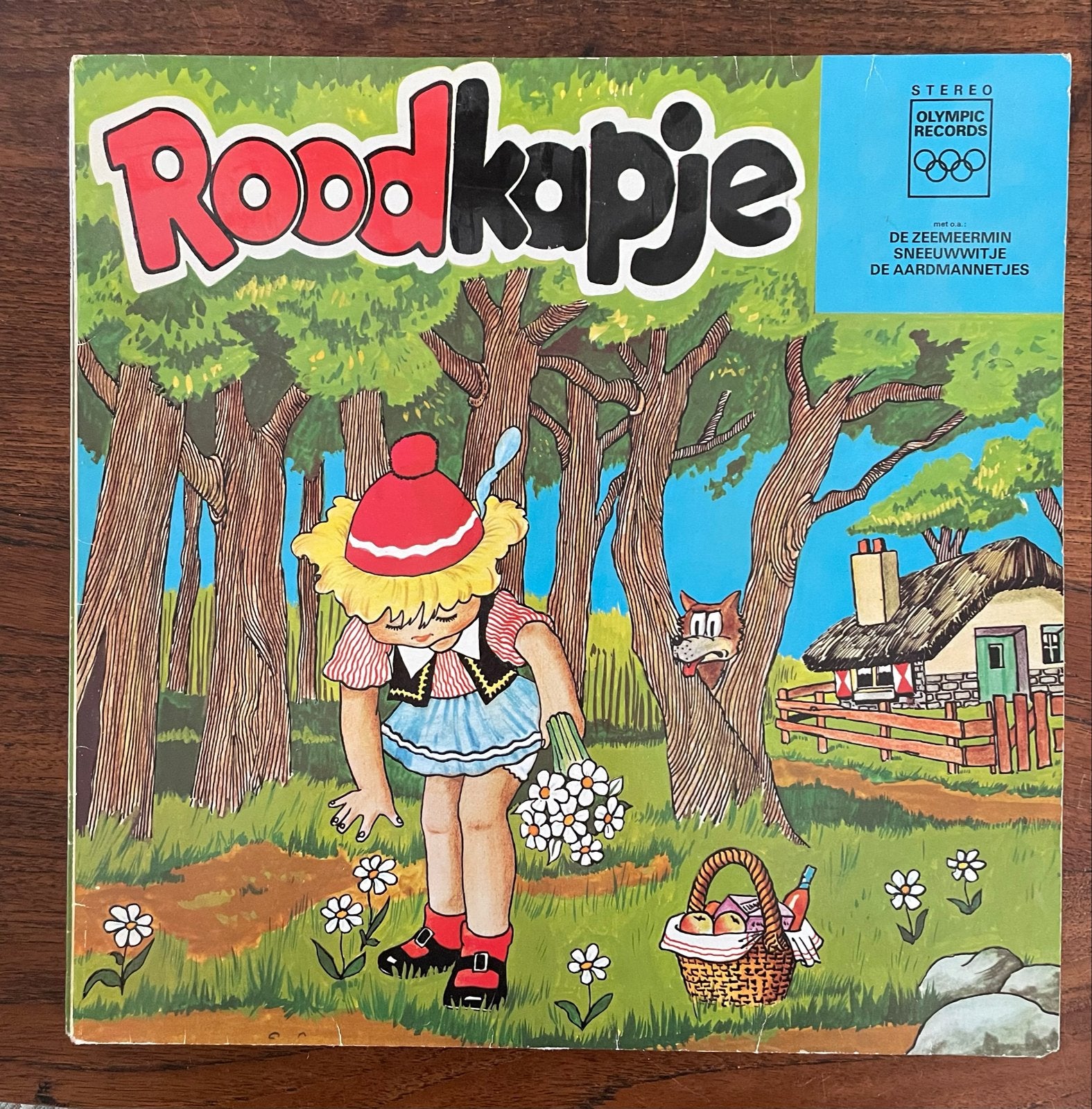 Sprookjes LP's - Roodkapje, Hans en Grietje, Sneeuwwitje, Cd's en Dvd's, LP, Gebruikt, Overige componisten, Ophalen of Verzenden