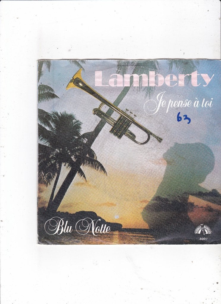 Single Lamberty - Je pense a toi, Ophalen of Verzenden, Gebruikt, 7 inch, Pop