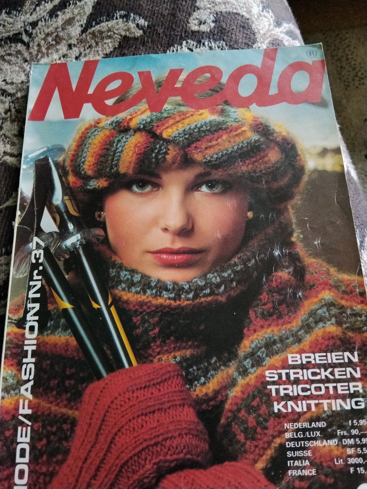 Neveda Mode/Fashion Nr. 37 Breien Strick Tricoter Knitting, Hobby en Vrije tijd, Ophalen, Breien, Patroon of Boek