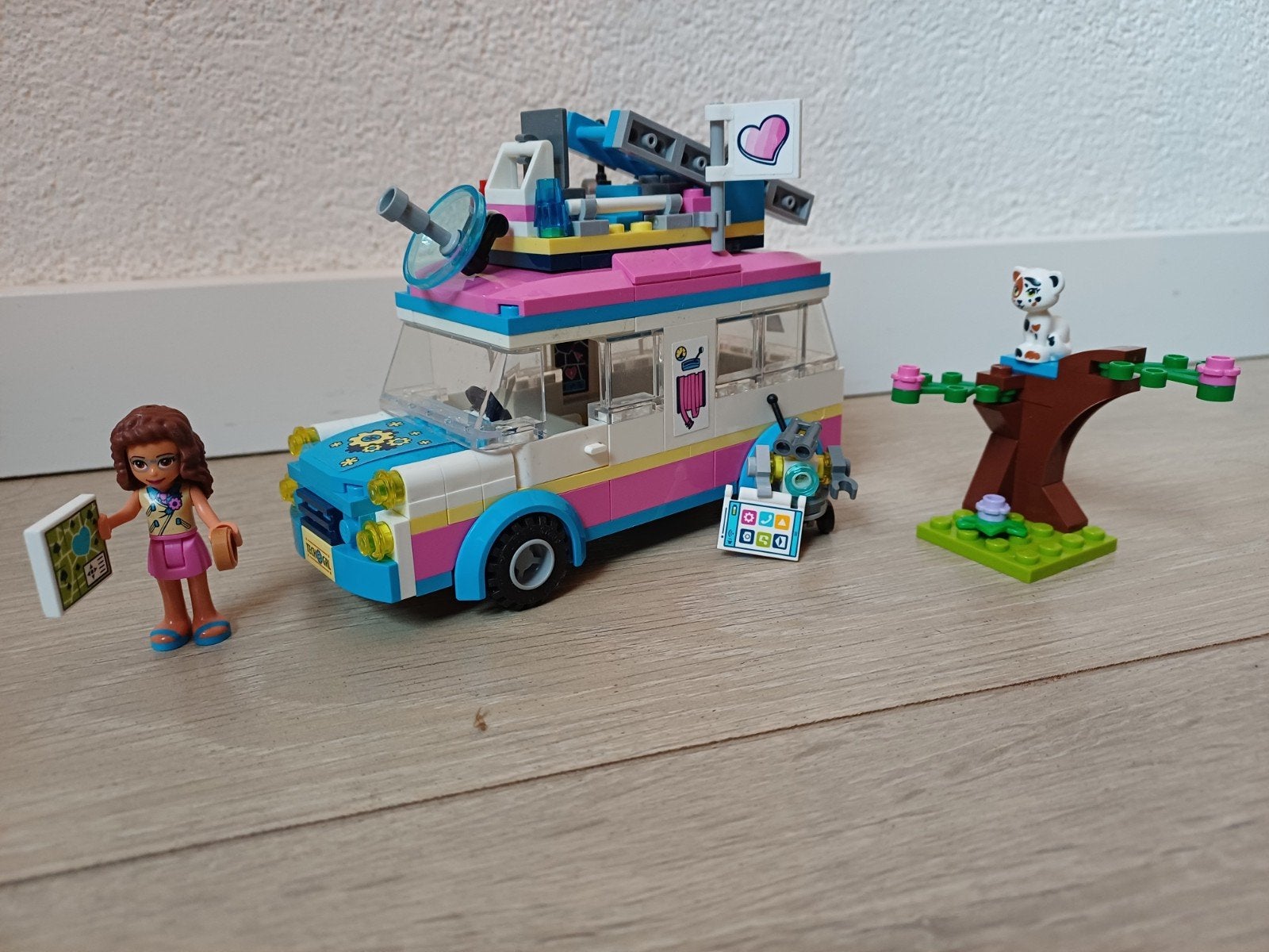 Lego friends 41333 misseivoertuig, Ophalen of Verzenden, Zo goed als nieuw