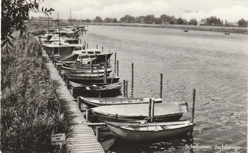 Schelluinen, jachthaven, Verzenden, Voor 1920