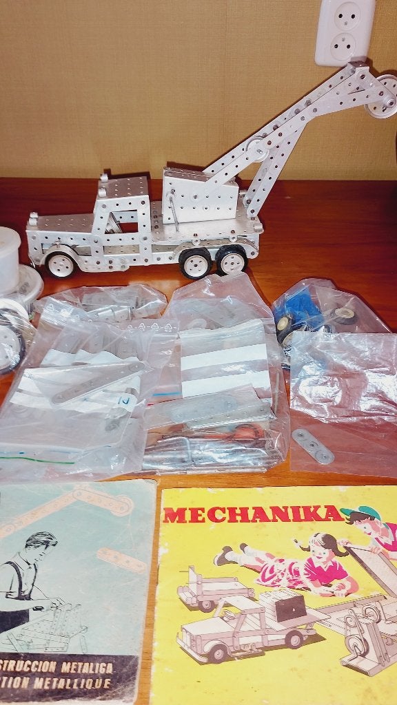 Vintage Mechanika constructie bouwdoos jaren 50 Oost Europa, Ophalen
