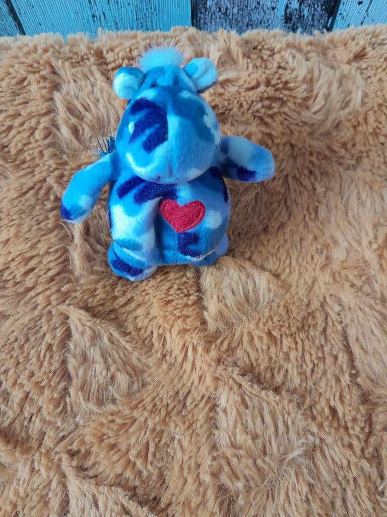 VINTAGE  Nijlpaard sleutelhanger van NICI, Ophalen of Verzenden, Knuffel of Figuurtje