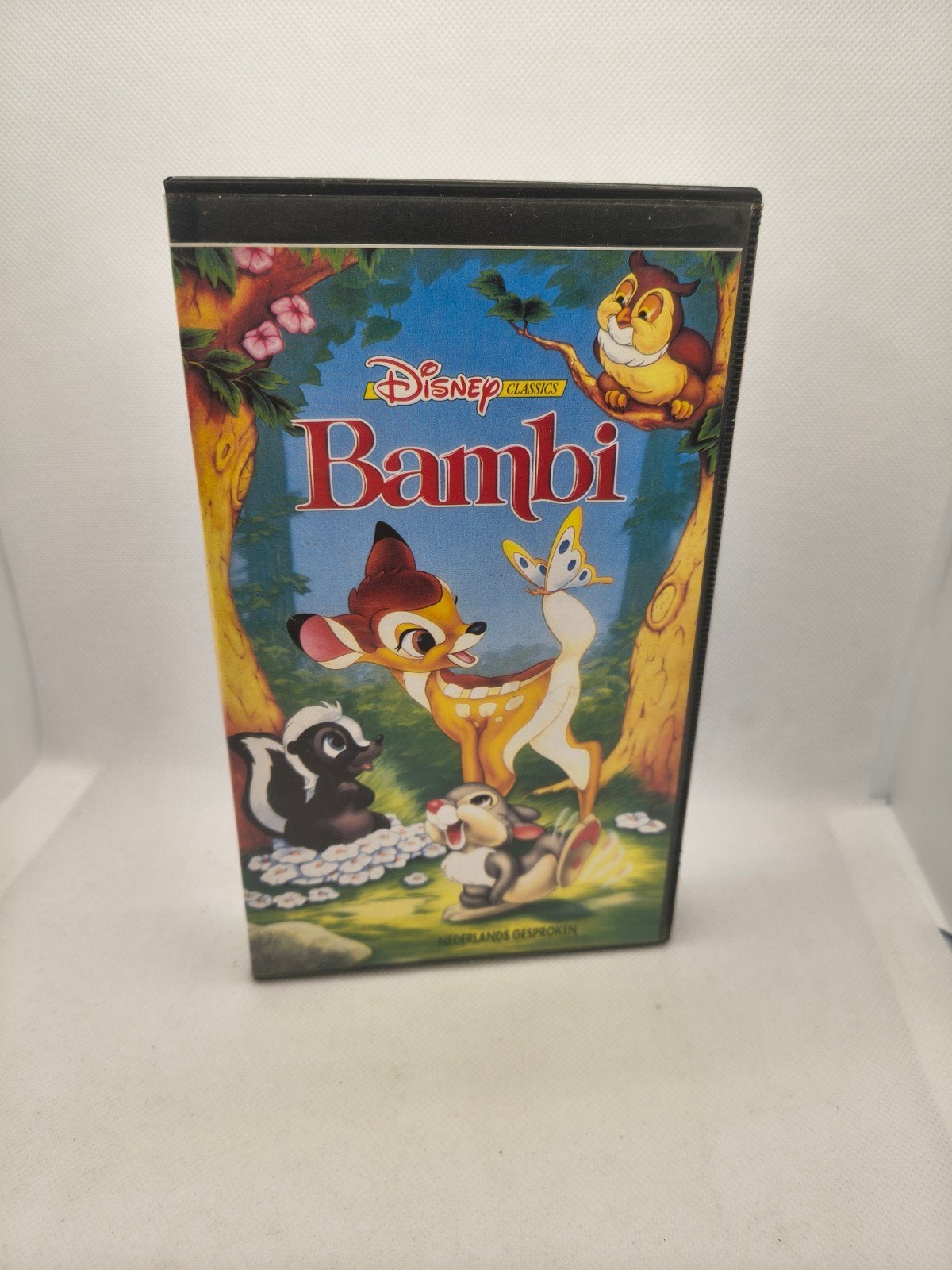 Disney Bambi VHS, Alle leeftijden, Ophalen of Verzenden, Zo goed als nieuw