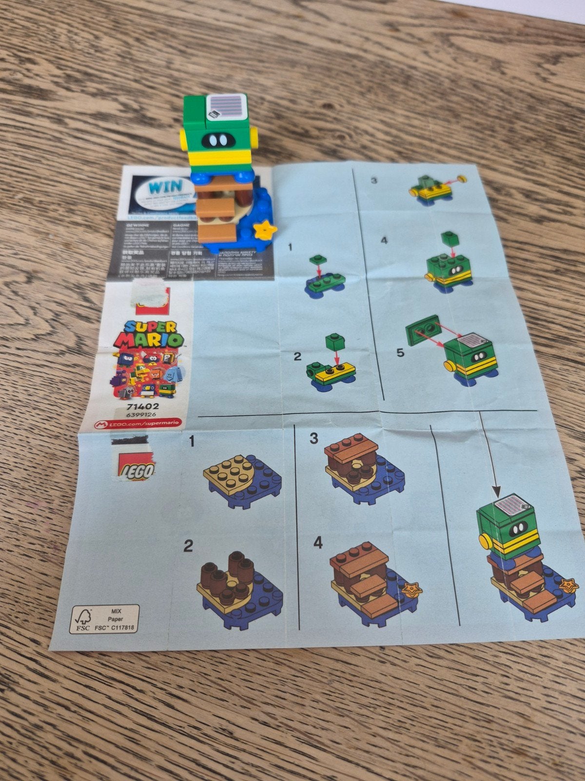 Lego Super Mario Poppetjes, Kinderen en Baby's, Speelgoed | Duplo en Lego, Ophalen of Verzenden, Zo goed als nieuw, Lego