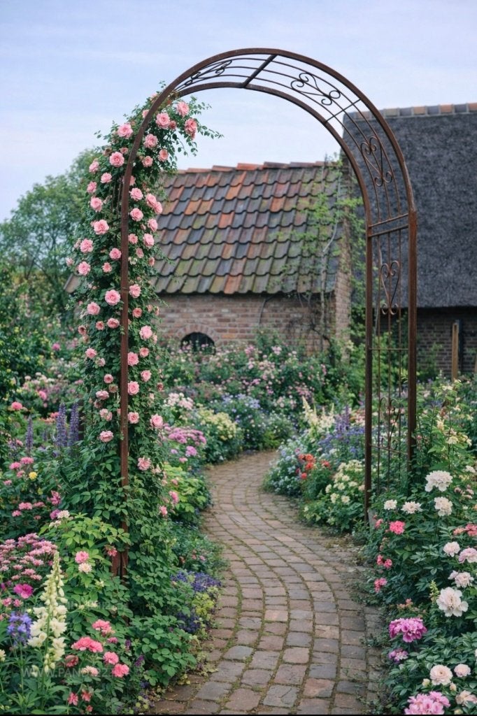 Rozenboog Sienna, Ophalen of Verzenden, Nieuw, IJzer, Overige typen