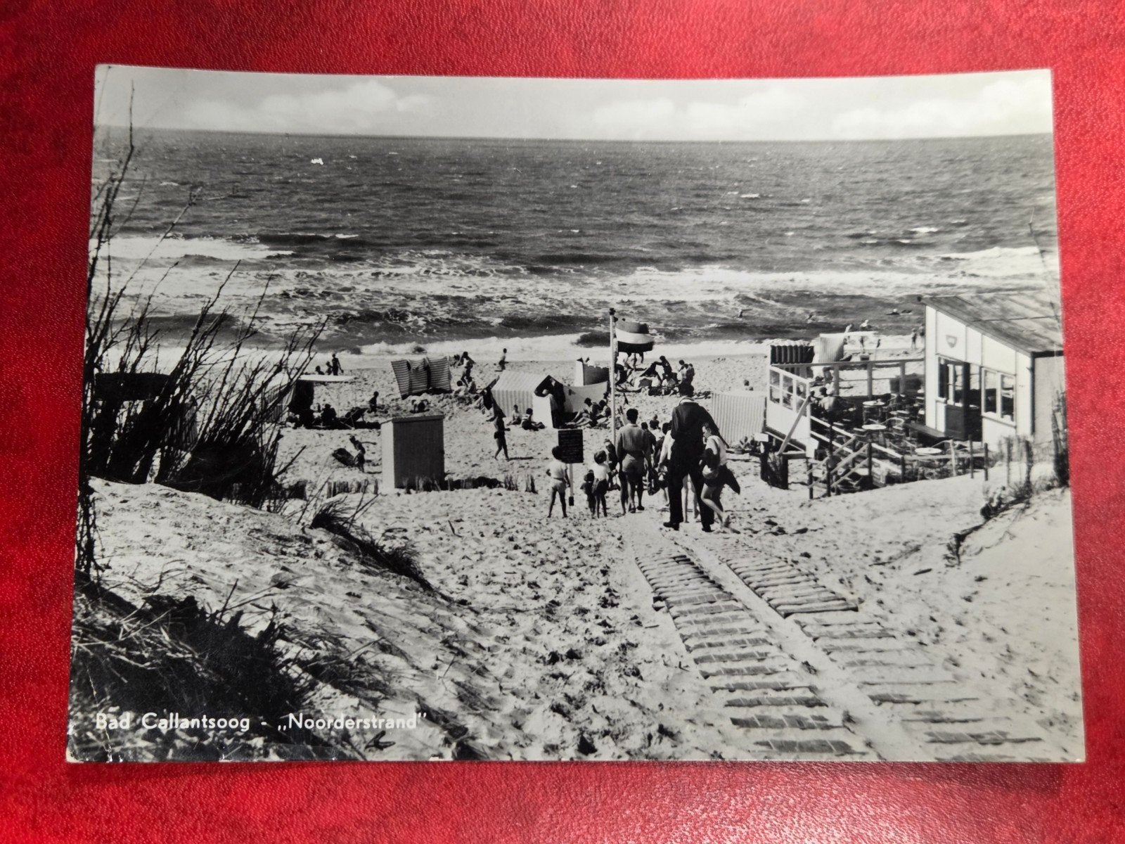 Callantsoog bij Julianadorp Noorderstrand, Antiek en Kunst, Kunst | Etsen en Gravures, Ophalen of Verzenden