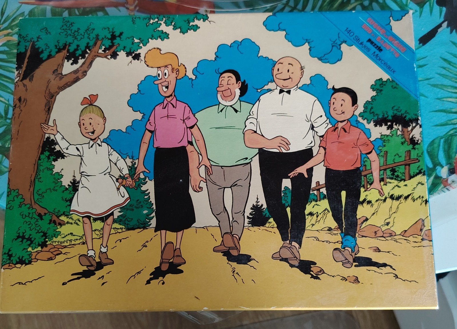 Suske en Wiske Puzzel - 140 stukjes, Ophalen of Verzenden, Suske en Wiske, Gebruikt, Boek of Spel