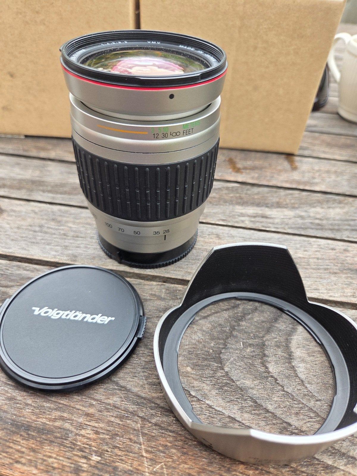 Voigtländer APO-ZOOMAR 28-210mm f/4.2-6.5 lens voor sony, Gebruikt, Ophalen of Verzenden, Overige vattingen, Zoom
