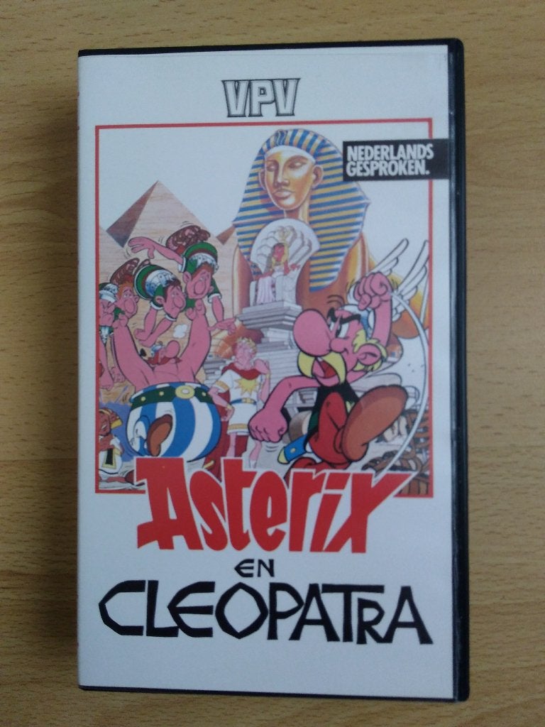 VHS Asterix en Cleopatra, Tekenfilm, Alle leeftijden, Ophalen of Verzenden, Zo goed als nieuw